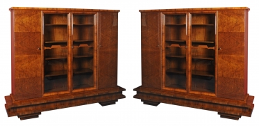 593 Pair of bookcases