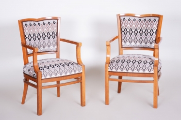 258 Pair of arm-chairs