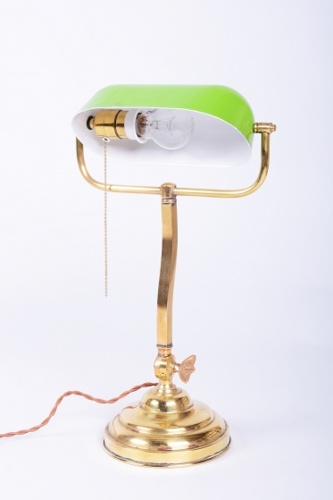 3895 V1E4 - Stolní lampa - bankéřka