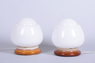 4117 V1E4 - Pár stolních lampiček