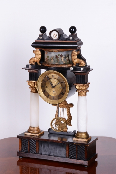 4187 H1/H69 - Portálové dvousloupové hodiny