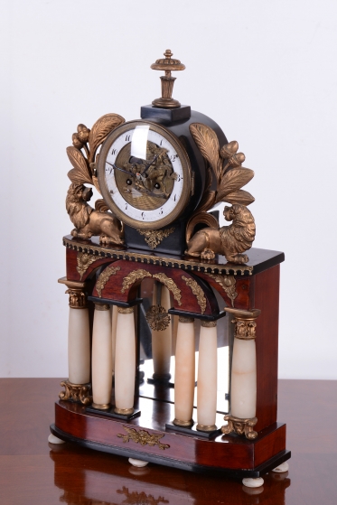 4195 H1/H77 - Portálové šestisloupové, mechanické hodiny