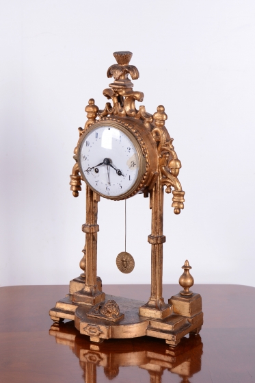 4196 H1/H78  Portálové dvousloupové hodiny