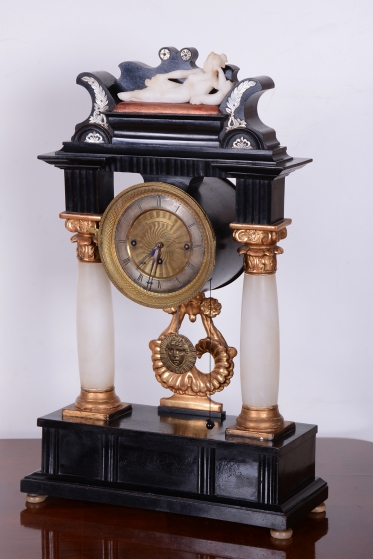 4336 H1/H213 - Portálové dvousloupové hodiny